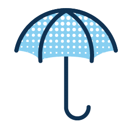 Umbrella icon.